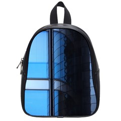 Modern Office Window Architecture Detail School Bags (small)  by Simbadda