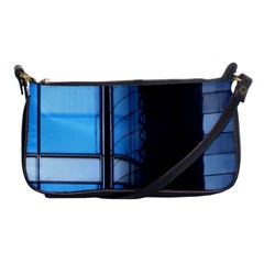 Modern Office Window Architecture Detail Shoulder Clutch Bags by Simbadda