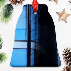 Modern Office Window Architecture Detail Bell Ornament (two Sides) by Simbadda