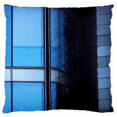 Modern Office Window Architecture Detail Large Cushion Case (one Side) by Simbadda