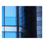 Modern Office Window Architecture Detail Double Sided Flano Blanket (Large)  Blanket Back