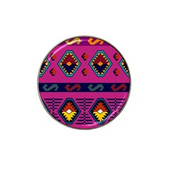 Abstract A Colorful Modern Illustration Hat Clip Ball Marker by Simbadda