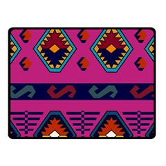 Abstract A Colorful Modern Illustration Fleece Blanket (small) by Simbadda