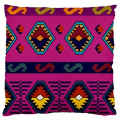 Abstract A Colorful Modern Illustration Standard Flano Cushion Case (one Side) by Simbadda