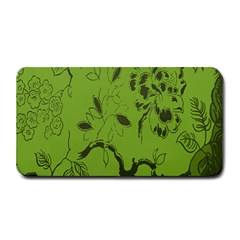 Abstract Green Background Natural Motive Medium Bar Mats by Simbadda