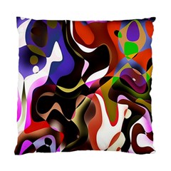 Colourful Abstract Background Design Standard Cushion Case (one Side) by Simbadda