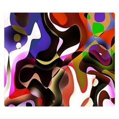 Colourful Abstract Background Design Double Sided Flano Blanket (small)  by Simbadda