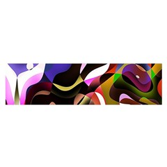 Colourful Abstract Background Design Satin Scarf (oblong) by Simbadda