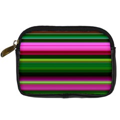 Multi Colored Stripes Background Wallpaper Digital Camera Cases by Simbadda