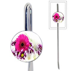 Pink Purple And White Flower Bouquet Book Mark