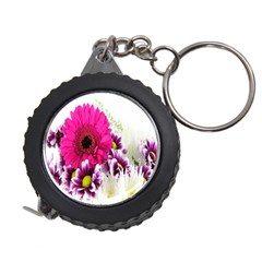 Pink Purple And White Flower Bouquet Measuring Tapes