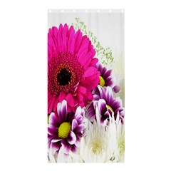 Pink Purple And White Flower Bouquet Shower Curtain 36  x 72  (Stall) 