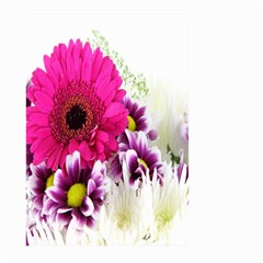 Pink Purple And White Flower Bouquet Large Garden Flag (Two Sides)