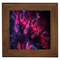 Abstract Fractal Background Wallpaper Framed Tiles