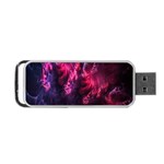 Abstract Fractal Background Wallpaper Portable USB Flash (Two Sides) Front