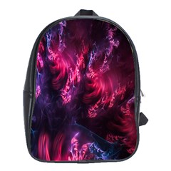 Abstract Fractal Background Wallpaper School Bags (xl)  by Simbadda