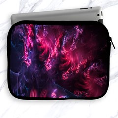 Abstract Fractal Background Wallpaper Apple Ipad 2/3/4 Zipper Cases by Simbadda