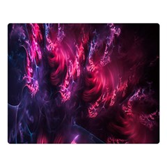 Abstract Fractal Background Wallpaper Double Sided Flano Blanket (large)  by Simbadda