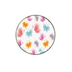 Butterfly Pattern Vector Art Wallpaper Hat Clip Ball Marker Front