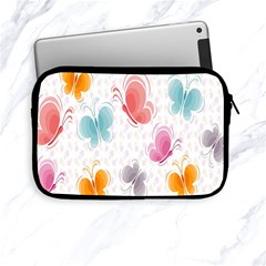 Butterfly Pattern Vector Art Wallpaper Apple Ipad Mini Zipper Cases by Simbadda