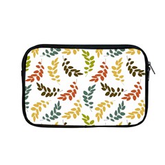 Colorful Leaves Seamless Wallpaper Pattern Background Apple Macbook Pro 13  Zipper Case by Simbadda