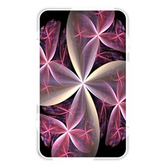 Pink And Cream Fractal Image Of Flower With Kisses Memory Card Reader by Simbadda