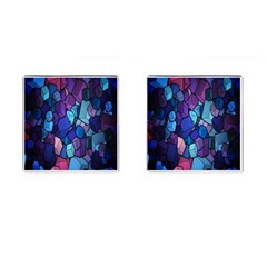 Cubes Vector Art Background Cufflinks (square) by Simbadda