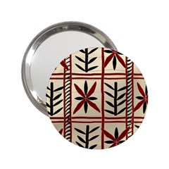 Abstract A Colorful Modern Illustration Pattern 2.25  Handbag Mirrors