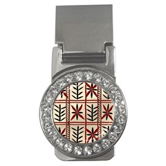 Abstract A Colorful Modern Illustration Pattern Money Clips (CZ) 