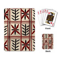 Abstract A Colorful Modern Illustration Pattern Playing Card