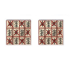 Abstract A Colorful Modern Illustration Pattern Cufflinks (Square)