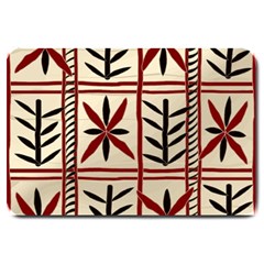 Abstract A Colorful Modern Illustration Pattern Large Doormat 