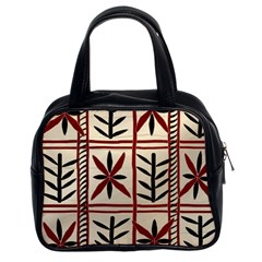 Abstract A Colorful Modern Illustration Pattern Classic Handbags (2 Sides)