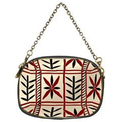 Abstract A Colorful Modern Illustration Pattern Chain Purses (One Side) 