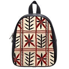 Abstract A Colorful Modern Illustration Pattern School Bags (Small) 