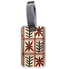 Abstract A Colorful Modern Illustration Pattern Luggage Tags (Two Sides)