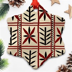 Abstract A Colorful Modern Illustration Pattern Ornament (Snowflake)