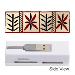 Abstract A Colorful Modern Illustration Pattern Memory Card Reader (stick)  by Simbadda