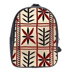 Abstract A Colorful Modern Illustration Pattern School Bags (XL) 