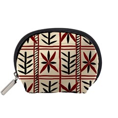 Abstract A Colorful Modern Illustration Pattern Accessory Pouches (Small) 