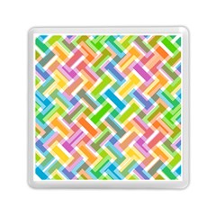 Abstract Pattern Colorful Wallpaper Background Memory Card Reader (square)  by Simbadda