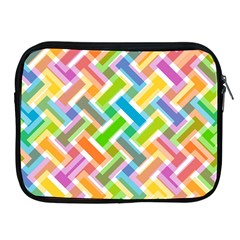 Abstract Pattern Colorful Wallpaper Background Apple Ipad 2/3/4 Zipper Cases by Simbadda