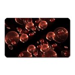 Fractal Chocolate Balls On Black Background Magnet (Rectangular) Front