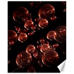 Fractal Chocolate Balls On Black Background Canvas 16  x 20   15.75 x19.29  Canvas - 1