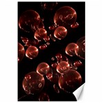 Fractal Chocolate Balls On Black Background Canvas 20  x 30   19.62 x28.9  Canvas - 1