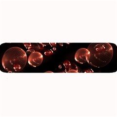 Fractal Chocolate Balls On Black Background Large Bar Mats by Simbadda