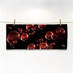 Fractal Chocolate Balls On Black Background Cosmetic Storage Cases Front