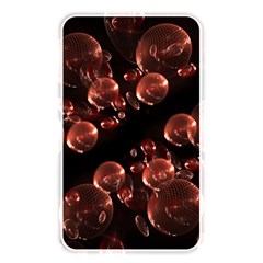 Fractal Chocolate Balls On Black Background Memory Card Reader by Simbadda