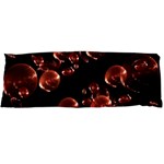 Fractal Chocolate Balls On Black Background Body Pillow Case Dakimakura (Two Sides) Front