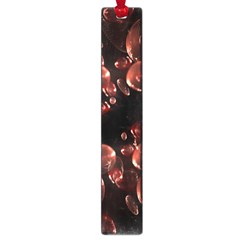 Fractal Chocolate Balls On Black Background Large Book Marks by Simbadda